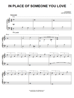 In Place Of Someone You Love von Carter Burwell (Download) 