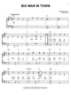 Big Man In Town von The Four Seasons (Download) 