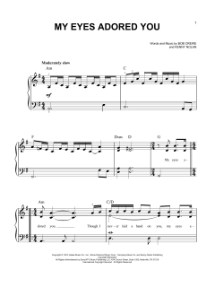 My Eyes Adored You von Frankie Valli (Download) 