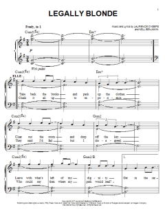 Legally Blonde von Laurence O'Keefe (Download) 