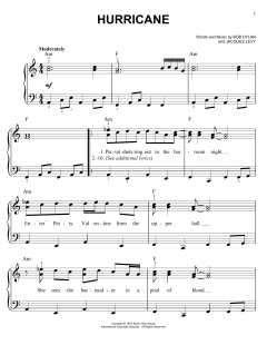 Hurricane von Bob Dylan (Download) 