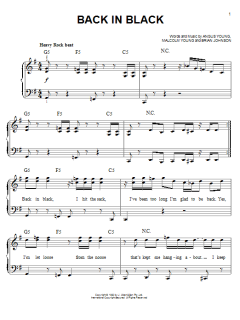 Back In Black von ACDC (Download) 