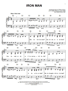 Iron Man von Black Sabbath (Download) 