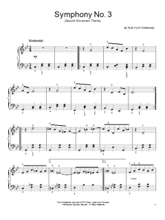 Symphony No. 3 In D Minor von Peter Iljitsch Tschaikowsky (Download) 