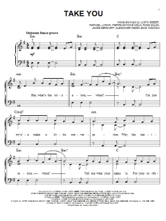 Take You von Justin Bieber (Download) 