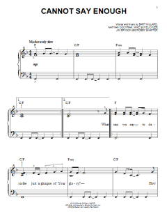 Cannot Say Enough von MercyMe (Download) 