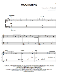 Moonshine von Bruno Mars (Download) 