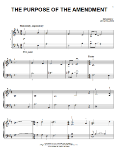 The Purpose Of The Amendment von John Williams (Download) 