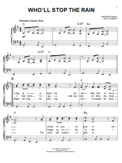 Who'll Stop The Rain von Creedence Clearwater Revival (Download) 