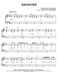 Daughter von Pearl Jam (Download) 