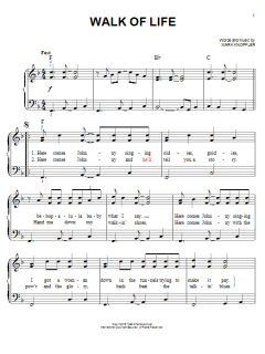 Walk Of Life von Mark Knopfler (Download) 