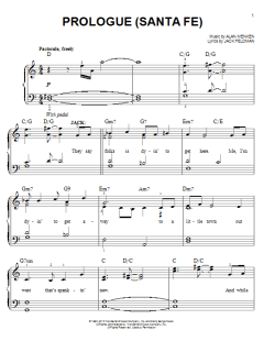 Prologue (Santa Fe) von Alan Menken (Download) 