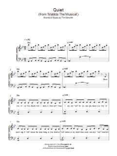Quiet ('From Matilda The Musical') von Tim Minchin (Download) 