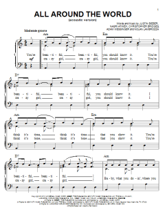 All Around The World von Justin Bieber (Download) 