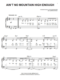 Ain't No Mountain High Enough von Michael McDonald (Download) 