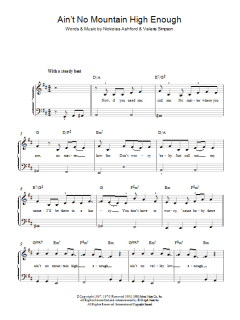 Ain't No Mountain High Enough von Diana Ross (Download) 