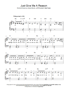 Just Give Me A Reason von Alecia Moore (Download) 