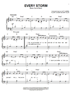 Every Storm (Runs Out Of Rain) von Gary Allan (Download) 