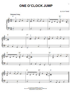 One O'Clock Jump von Count Basie (Download) 