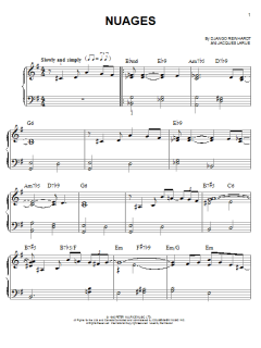 Nuages von Django Reinhardt (Download) 