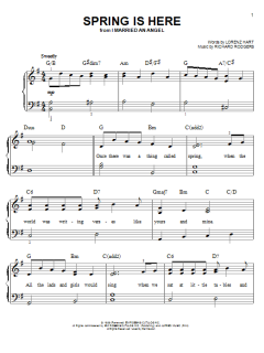 Spring Is Here von Lorenz Hart (Download) 