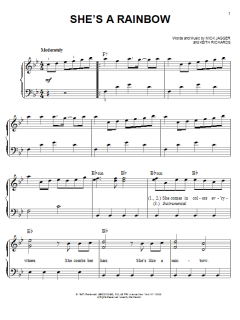 She's A Rainbow von The Rolling Stones (Download) 