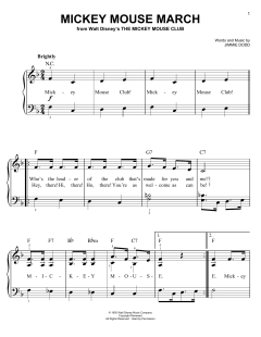 Mickey Mouse March von Jimmie Dodd (Download) 