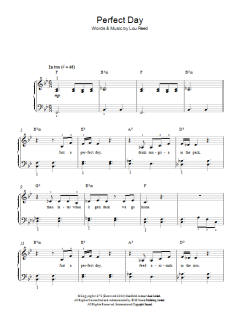 Perfect Day von Lou Reed (Download) 