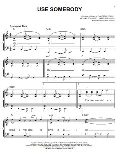 Use Somebody von Kings Of Leon (Download) 