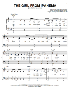 The Girl From Ipanema (Garôta De Ipanema) von Antonio Carlos Jobim (Download) 