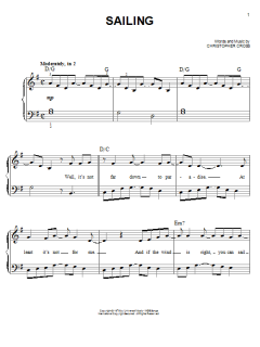 Sailing von Christopher Cross (Download) 