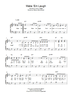 Make 'Em Laugh von Nacio Herb Brown (Download) 