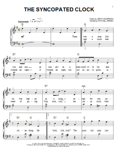 The Syncopated Clock von Leroy Anderson (Download) 