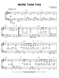 More Than This von One Direction (Download) 