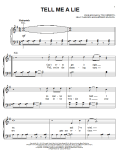 Tell Me A Lie von One Direction (Download) 