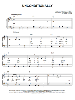 Unconditionally von Katy Perry (Download) 