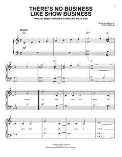 There's No Business Like Show Business von Irving Berlin (Download) 