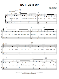 Bottle It Up von Sara Bareilles (Download) 