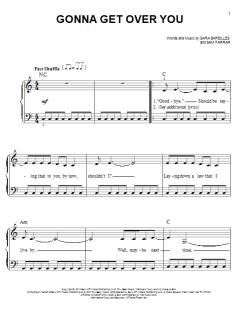 Gonna Get Over You von Sara Bareilles (Download) 