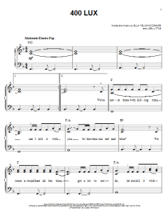 400 Lux von Lorde (Download) 