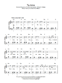 Te Amo von Rihanna (Download) 