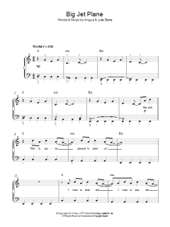Big Jet Plane von Angus Stone (Download) 