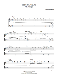 Preludes Op.32, No.12 Allegro (Download) 