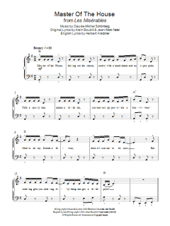 Master Of The House von Alain Boublil (Download) 