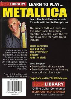 Learn To Play Metallica von Metallica 