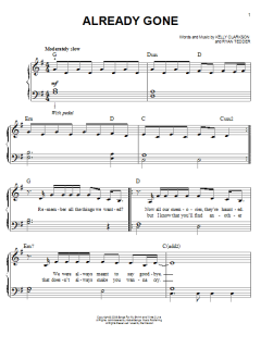 Already Gone von Kelly Clarkson (Download) 