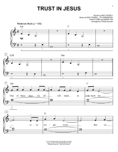 Trust In Jesus von Mark Lee (Download) 