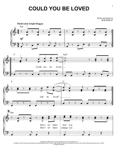 Could You Be Loved von Bob Marley (Download) 