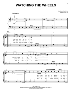 Watching The Wheels von John Lennon (Download) 