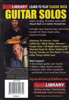 Learn To Play Classic Rock Guitar Solos 
